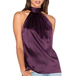 NWT Ramy Brook halter tie back top